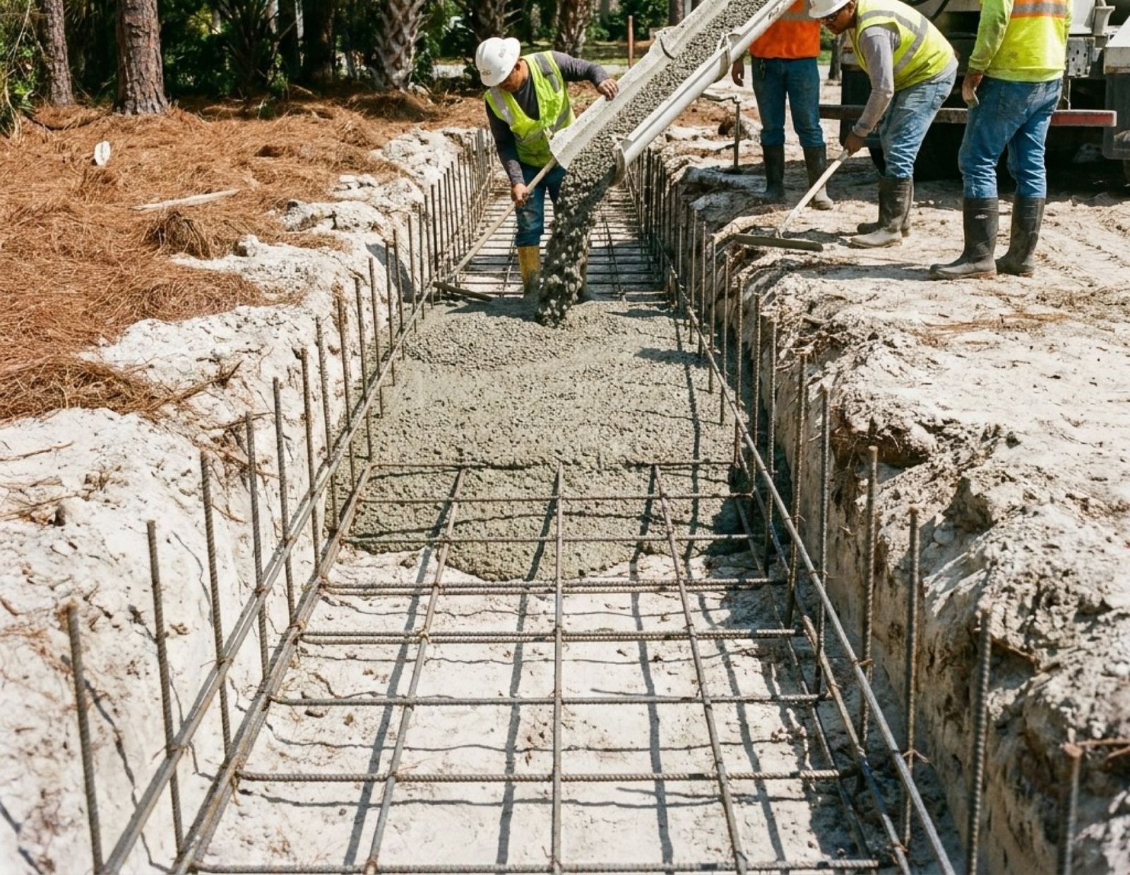 Commercial construction project